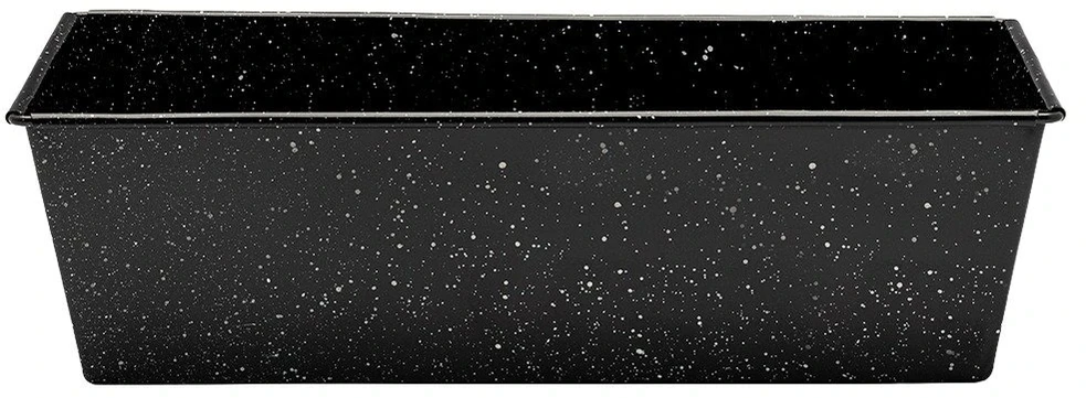 Duonos kepimo forma su granitine danga, juoda, 26 × 11,5 × 7 cm