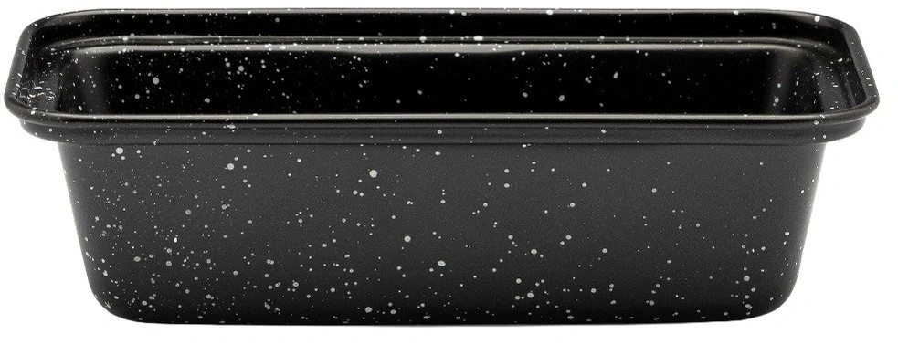 Duonos kepimo forma su granitine danga, juoda, 15,5 × 8,5 × 4 cm