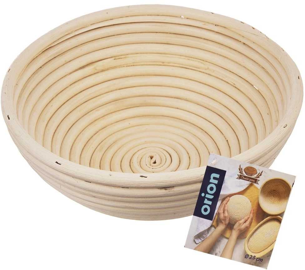 Orion duonos tešlos kildinimo krepšelis 1,5kg rotangas