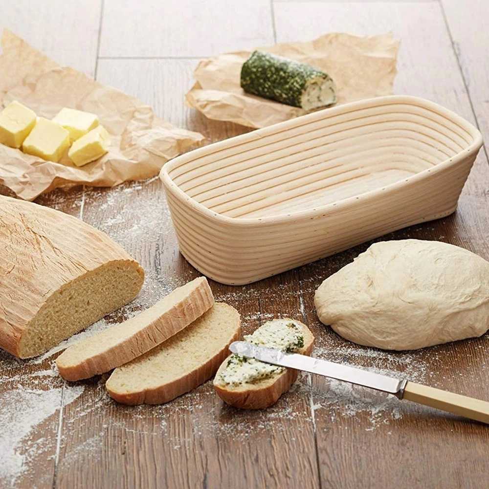 Orion Duonos Krepšelis 1kg Rotangas Smėlio Spalvos