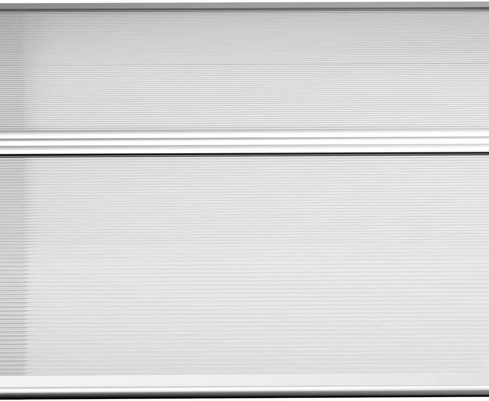 Outsunny stogelis durims 200 x 96 x 27 cm, apsauga nuo UV spindulių, lietaus ir saulės, aliuminis, juodas | Aosom