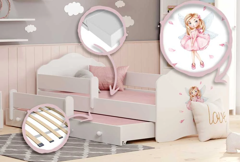 Dviaukštė vaikiška lova 160x80