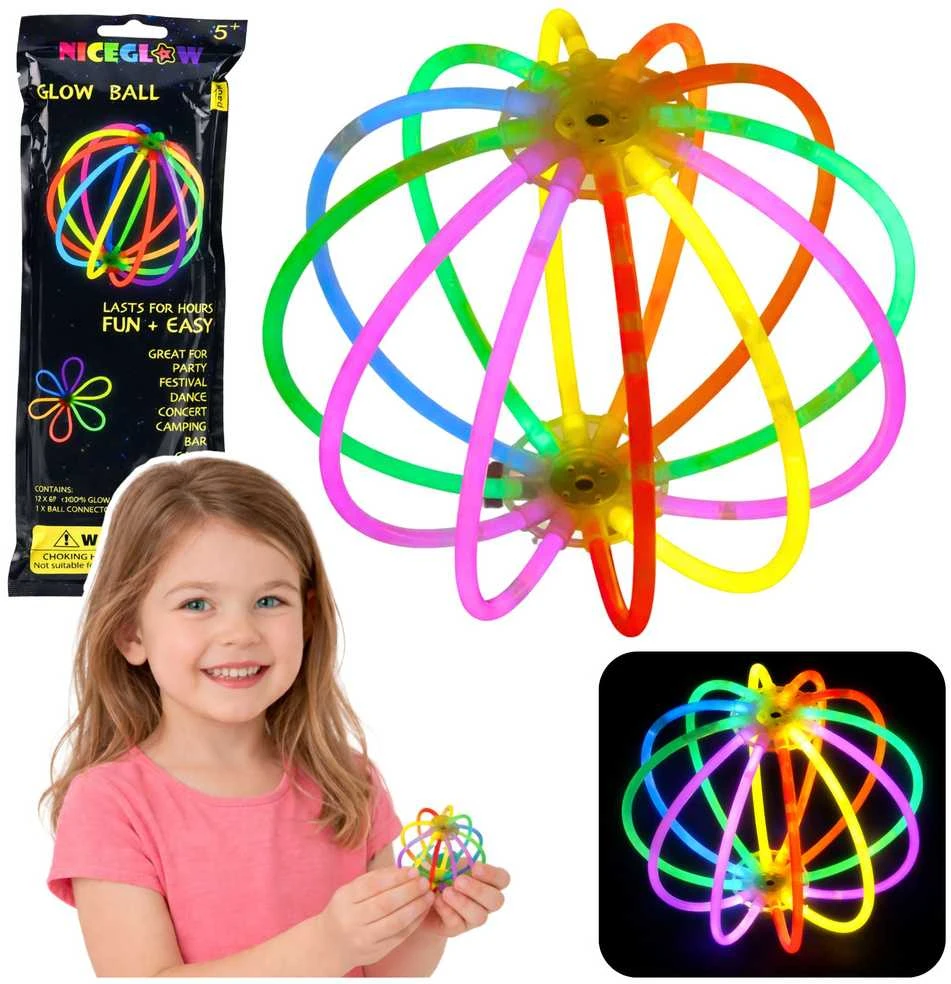 Lean Toys Dviguba švytinti apyrankė 20 cm