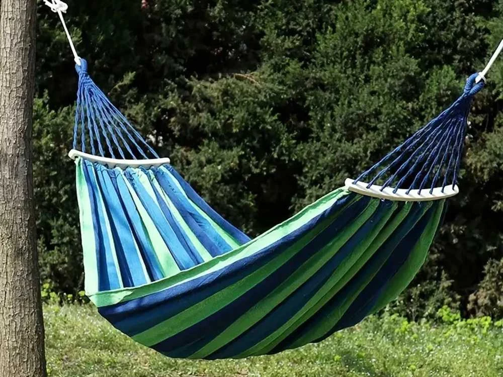 Verk Group Dvivietis hamakas | su pagalve | XXL 200kg | 260X150 cm (VRK0661)