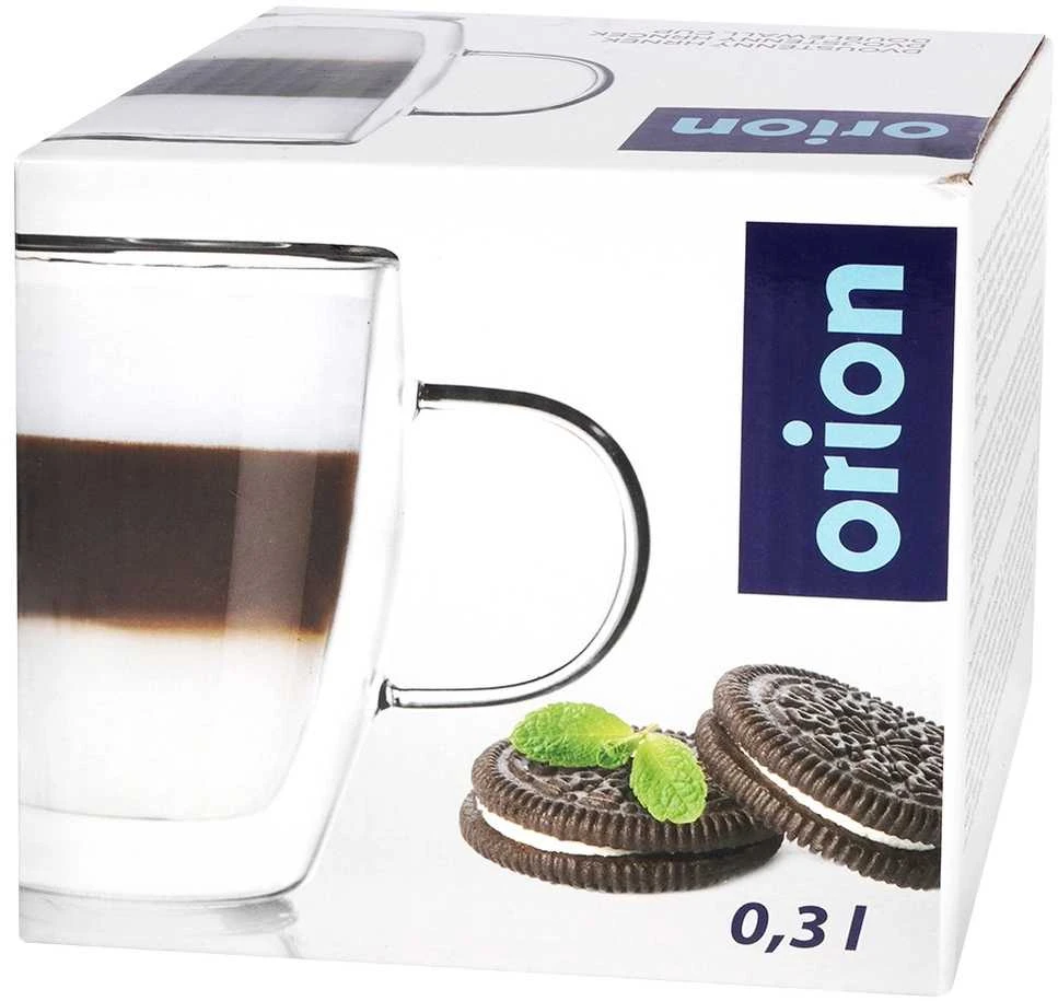Orion Termo stiklinė su dviguba sienele, 300 ml, moderni dizaino