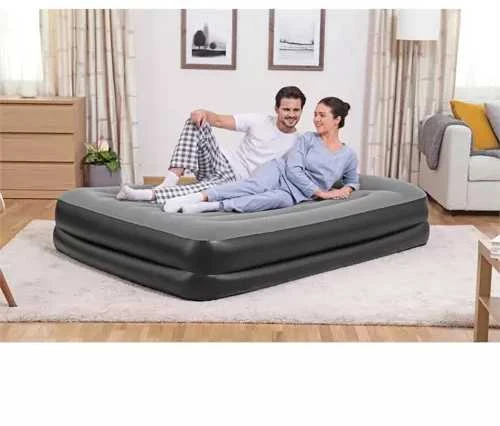 Bestway® Tritech Airbed Queen pripučiamas čiužinys su integruotu AC siurbliu 203x152x46 cm