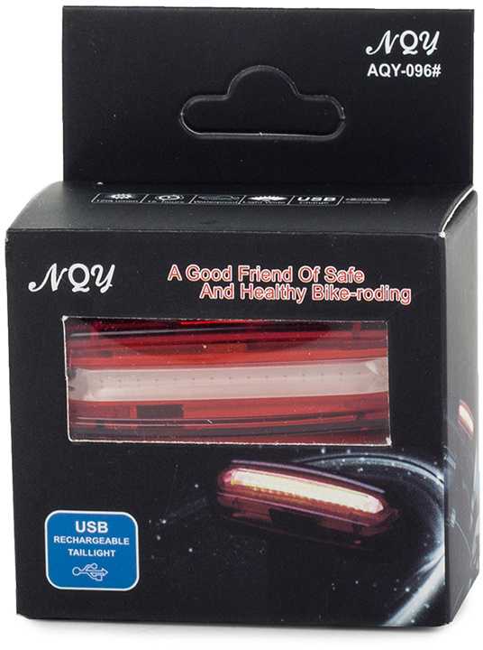 Bez Marki Dviračio galinis žibintas LED su USB įkrovimu