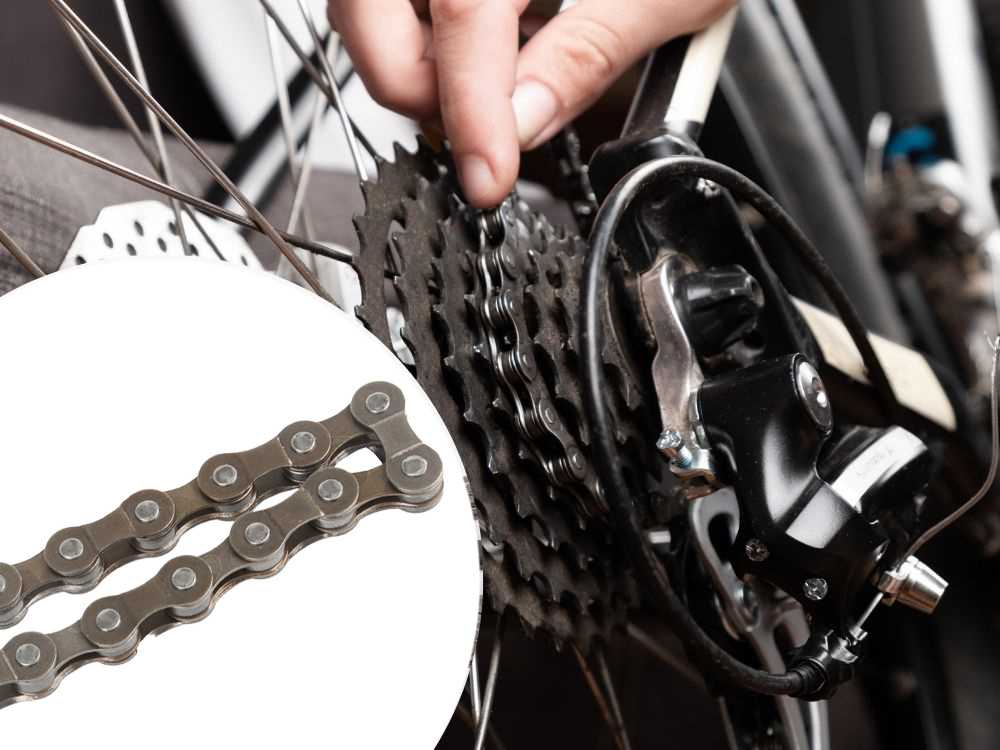 Dviračio grandinė 6/7/8 eilės 114 jungčių mtb dviračiui, patvari