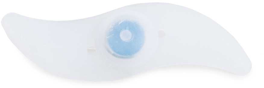 Dviračio stipinų LED dangtelis, mėlynas, 13x4 cm