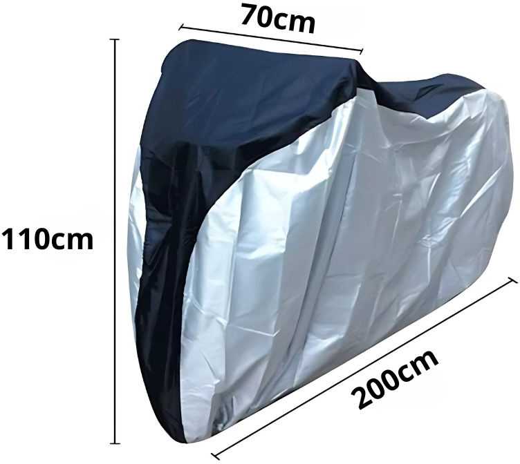 Dviračio uždangalas 200x110 cm atsparus vandeniui, UV spinduliams