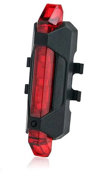 Dviračio žibintai su LED T6 priekiui ir galui, USB įkrovimas