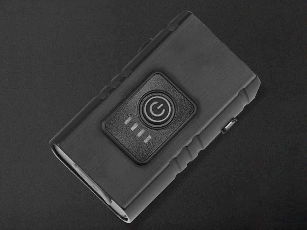 Dviračio žibintai su LED T6 priekiui ir galui, USB įkrovimas