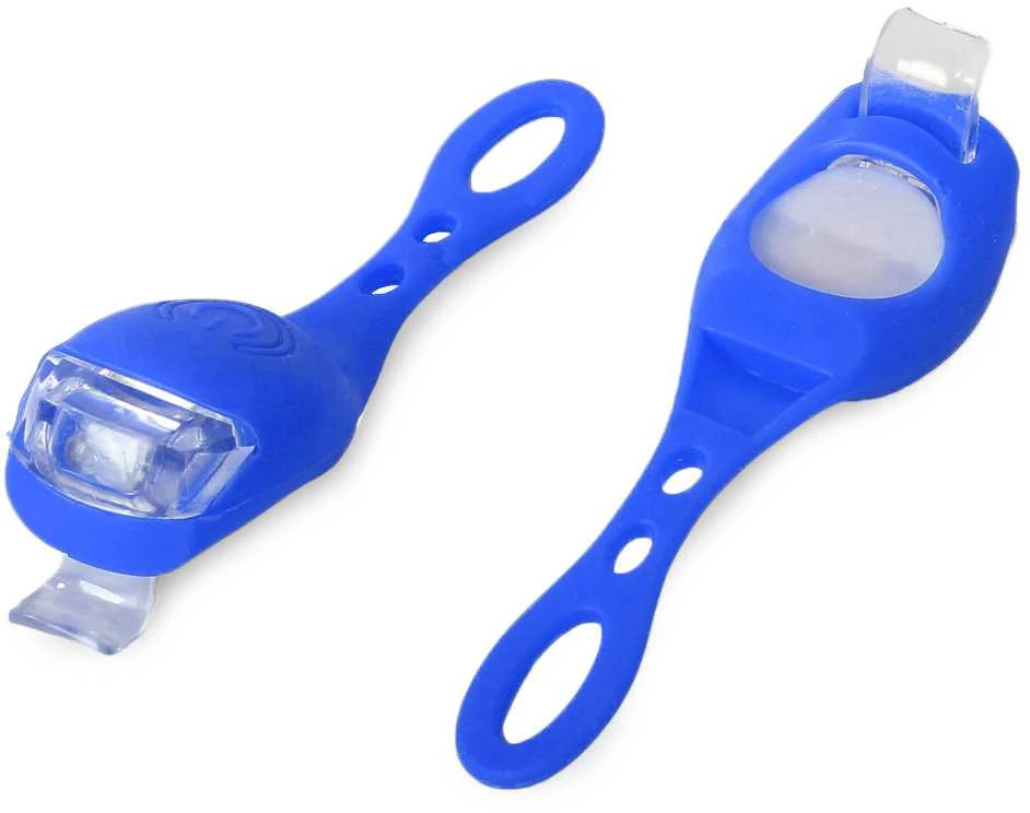 Dviračio žibintų rinkinys su 2 LED lemputėmis