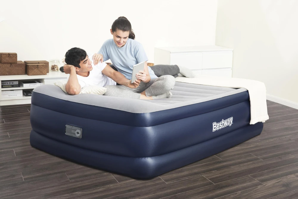 Bestway Pripučiama lova Tritech, mėlyna/pilka, 203x152x61cm, dvivietė