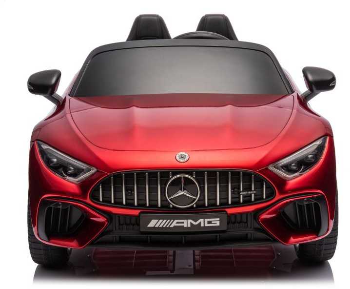 Dvivietis vaikiškas elektromobilis Lean Cars Mercedes AMG SL63, raudonas