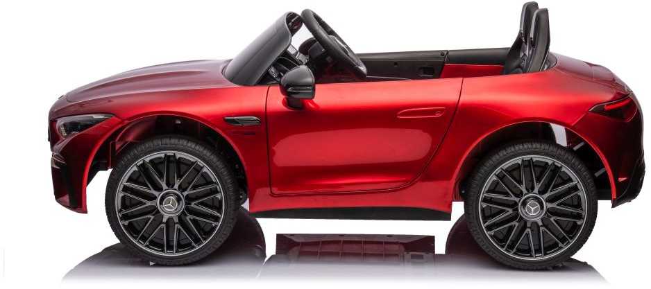 Dvivietis vaikiškas elektromobilis Lean Cars Mercedes AMG SL63, raudonas