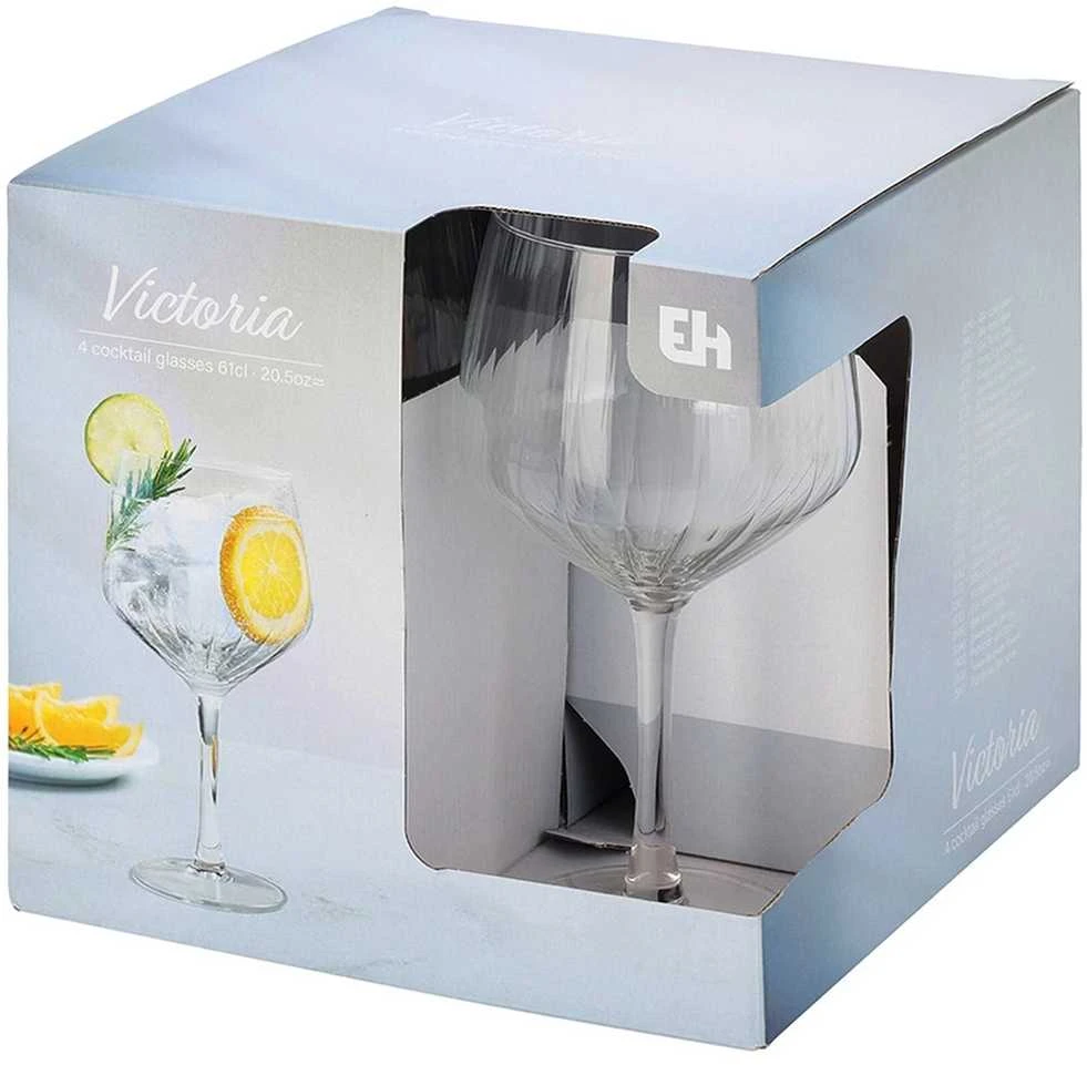 Krosno Stiklinės ginu 580 ml 4 vnt.