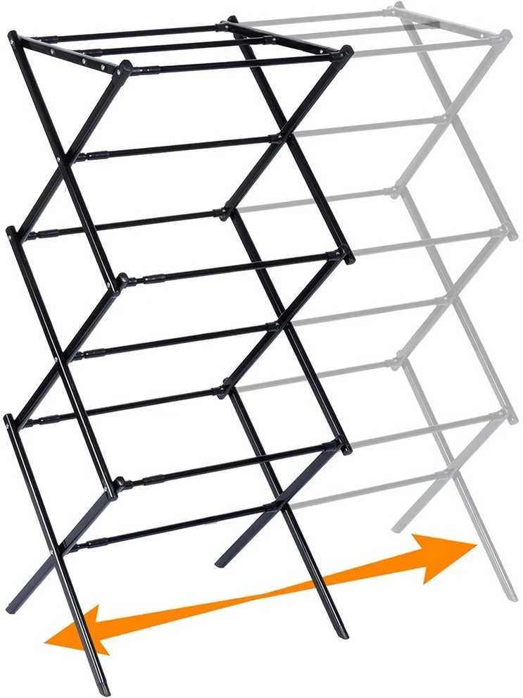 Džiovyklė Vilde teleskopinė metalinė 47-78x94 cm