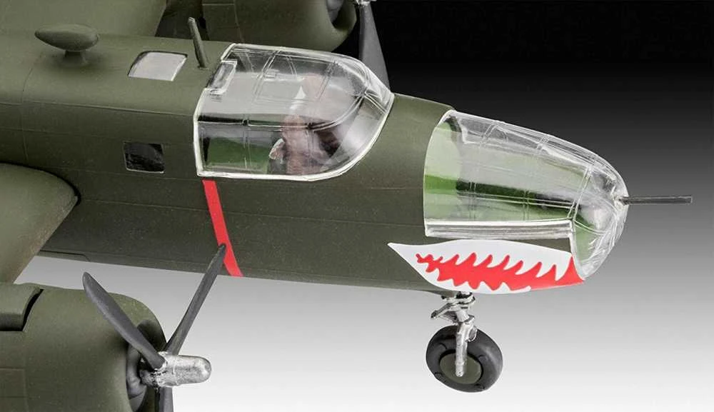 Revell – B-25 Mitchell (lengvas paspaudimas), 1/72 03650