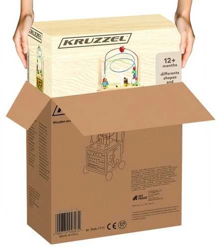 Kruzzel Medinis stūmikas - Mokomasis kubas 22606