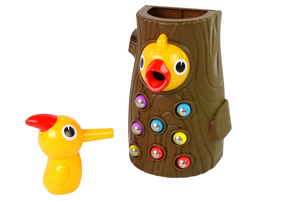 Lean Toys Edukacinis magnetinis žaislas su 8 sliekais, 17 × 8 × 8 cm