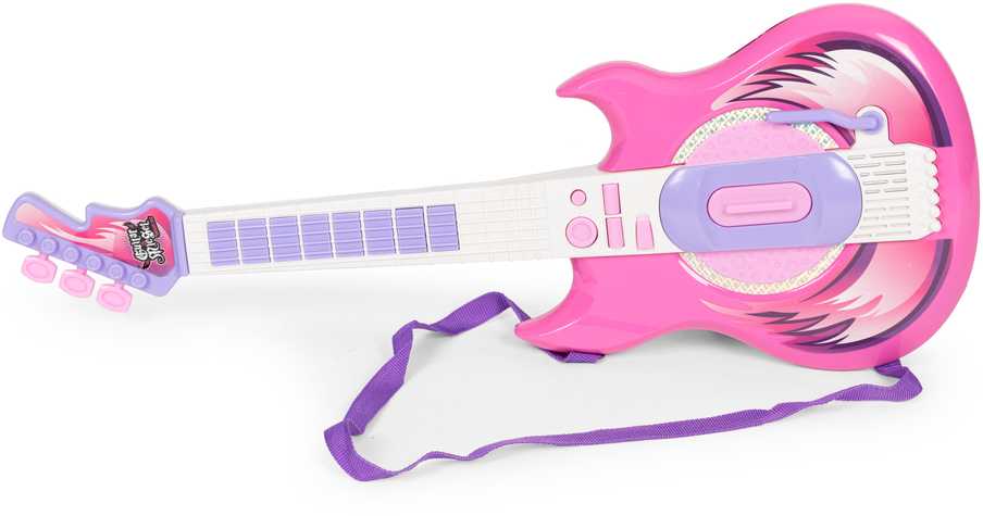 Multistore Elektrinė gitara su mikrofonu ir stovu vaikams