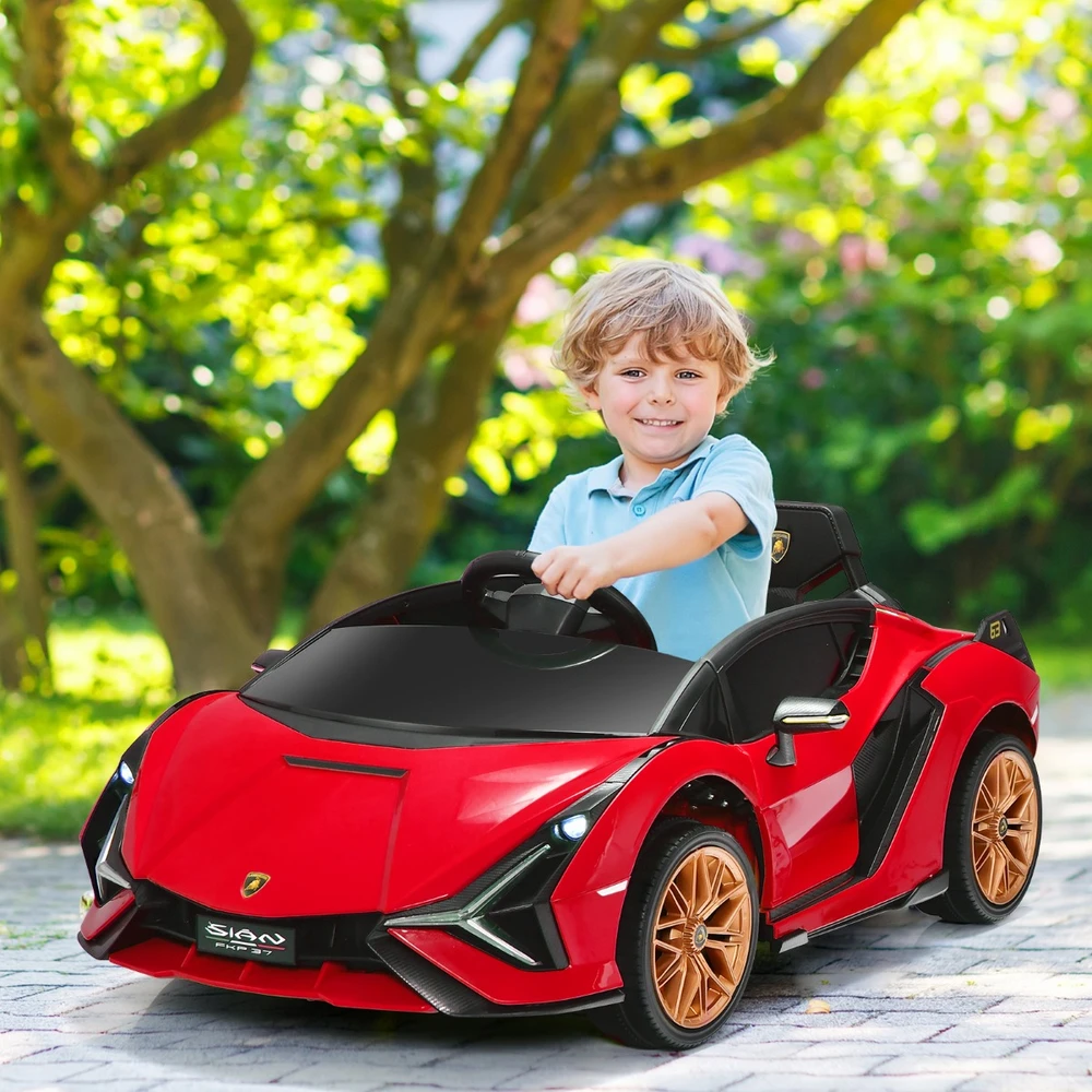 Elektrinis automobilis 12 V raudonas