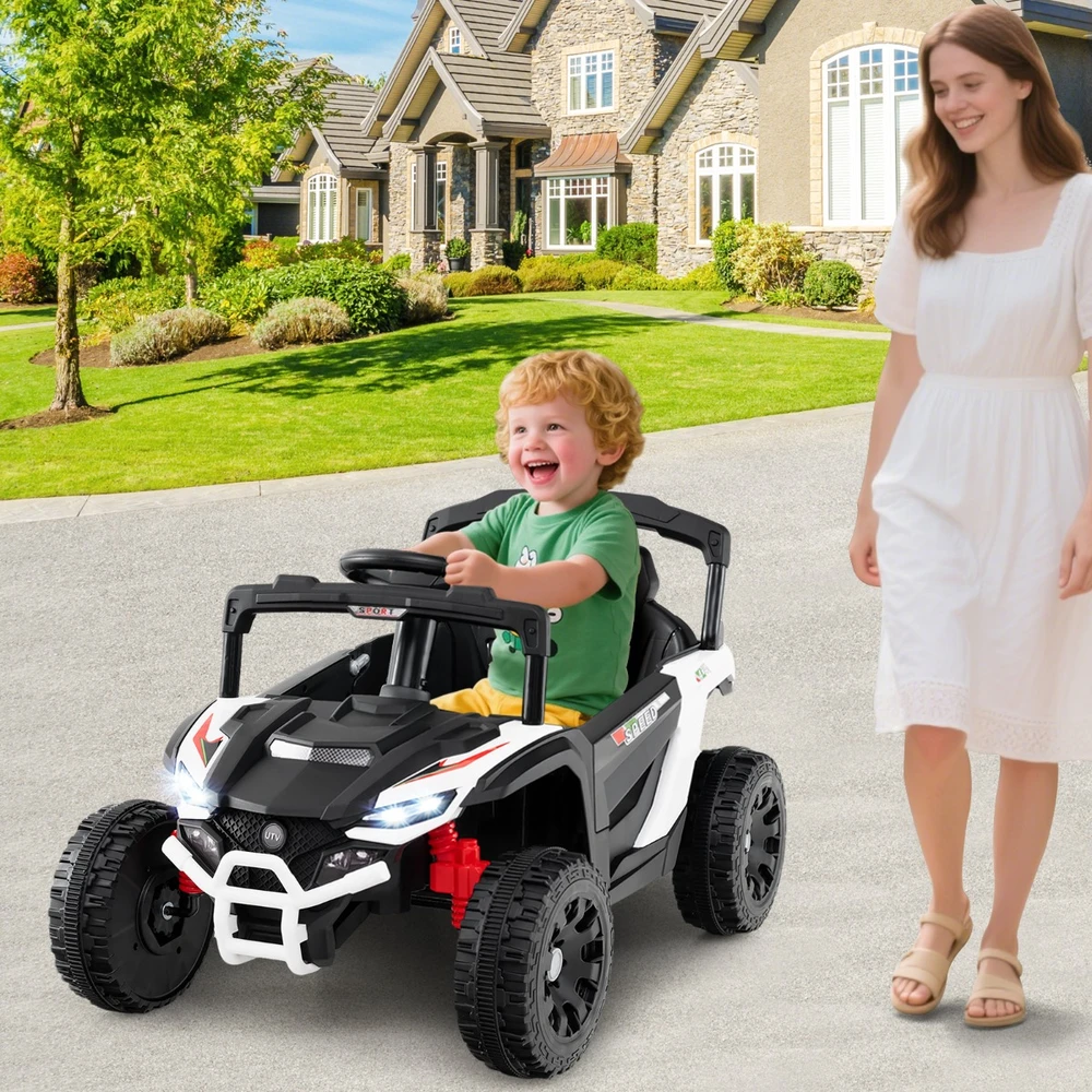 Elektrinis automobilis 12V baltas