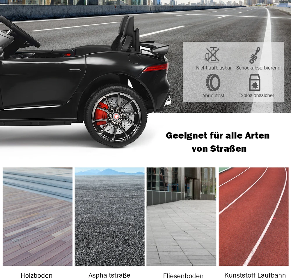 Elektrinis automobilis juodas