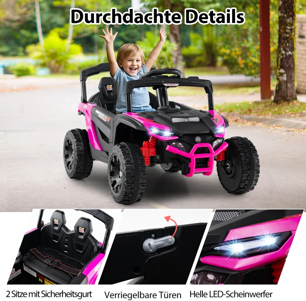 Elektrinis automobilis Rožinis