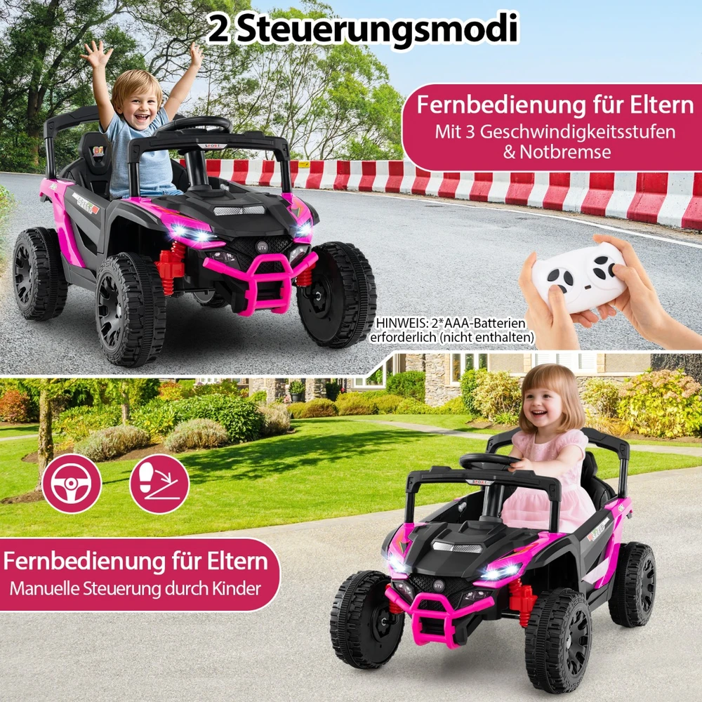 Elektrinis automobilis Rožinis