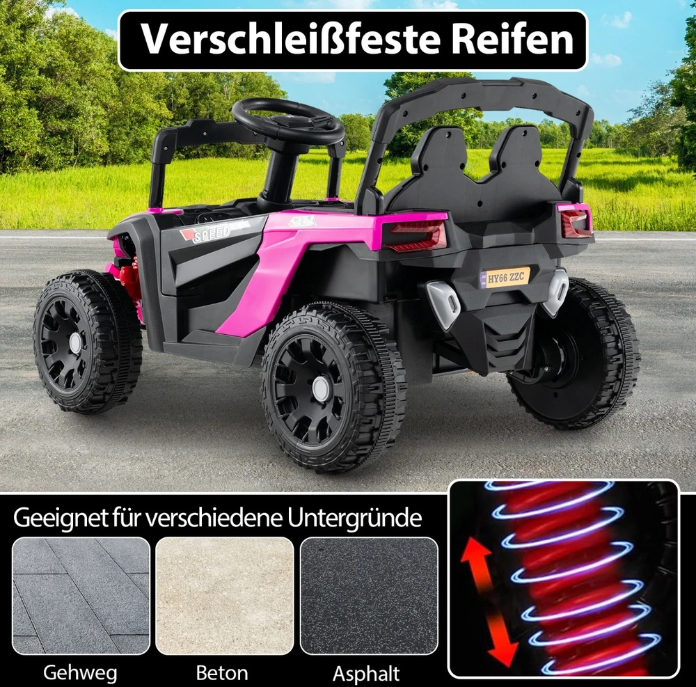 Elektrinis automobilis Rožinis