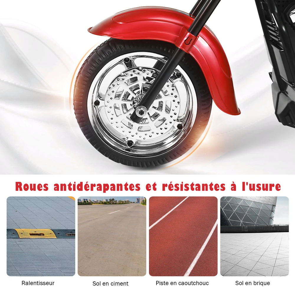 Elektrinis chopper motociklas 91x48x64 cm
