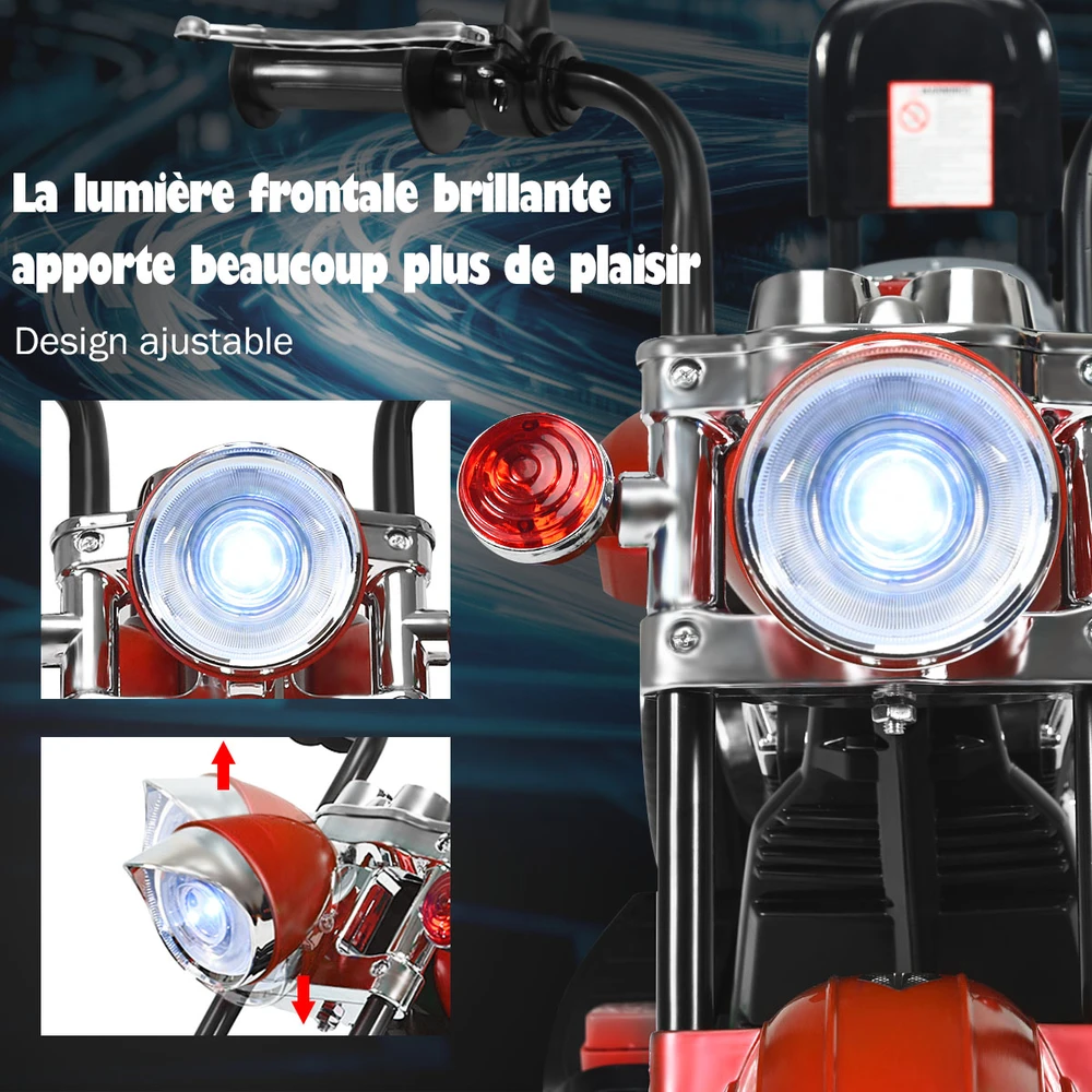 Elektrinis chopper motociklas 91x48x64 cm