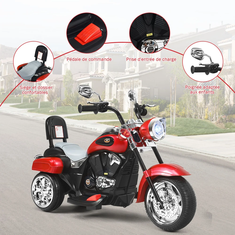 Elektrinis chopper motociklas 91x48x64 cm