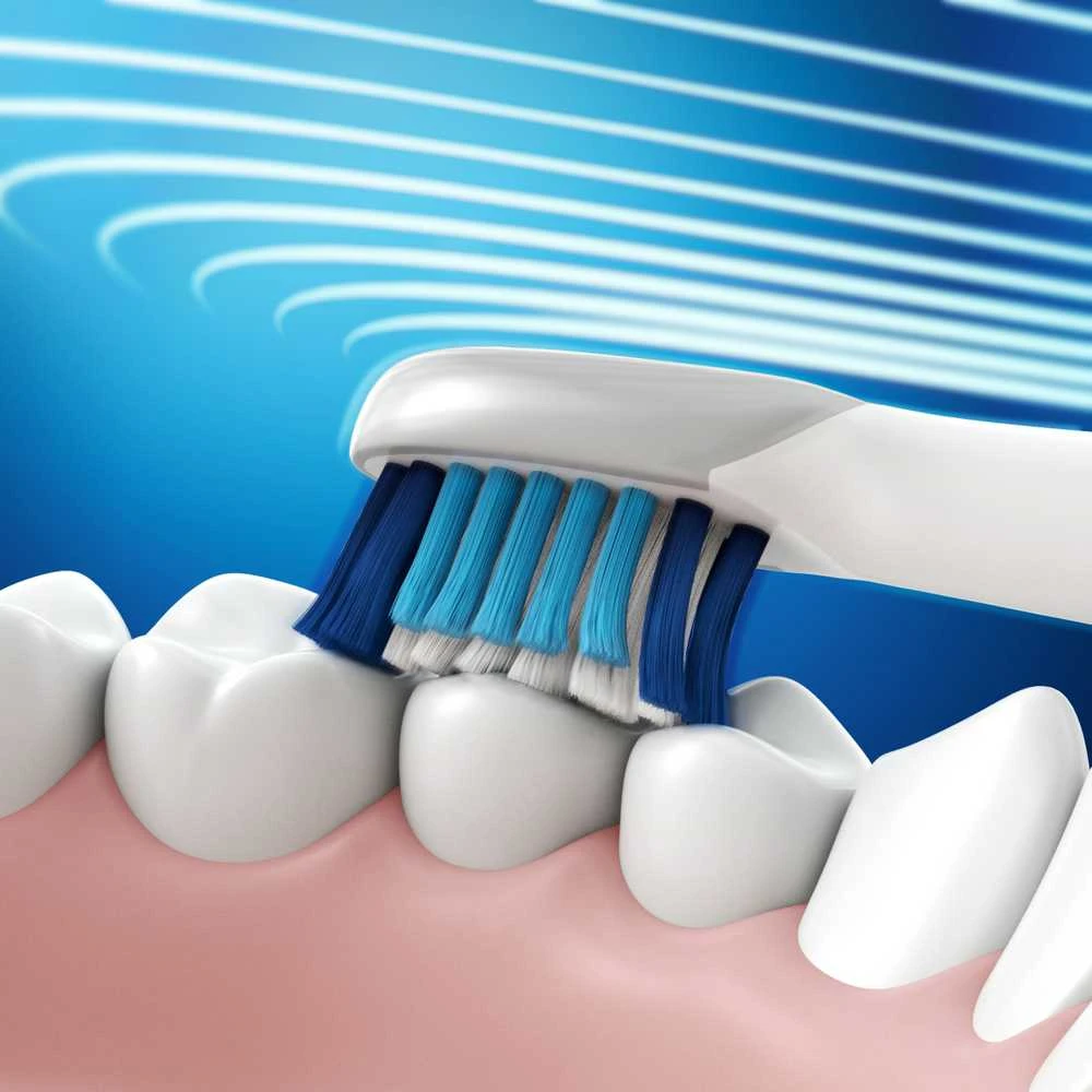 Elektriniai dantų šepetėliai Oral-B Pulsonic Slim Luxe 4900, 2 vnt. (rožinis ir juodas)