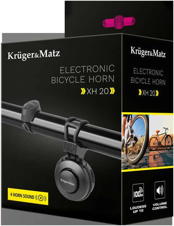 Kruger & Matz XH20 elektrinio dviračio varpas