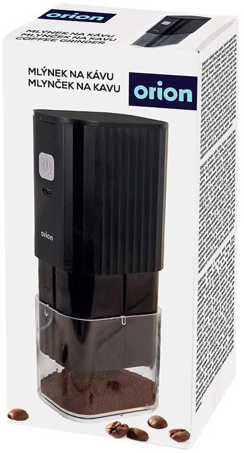 Kavamalė Orion Elektrinis kavos malūnėlis USB įkrovimu 16 cm - Reguliuojamas malimas