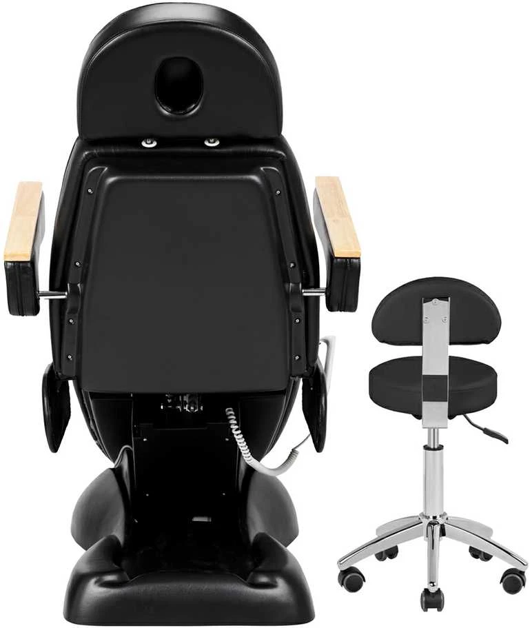 Activeshop Elektrinis kosmetologinis krėslas SILLON Lux 273B + juoda kėdė 304