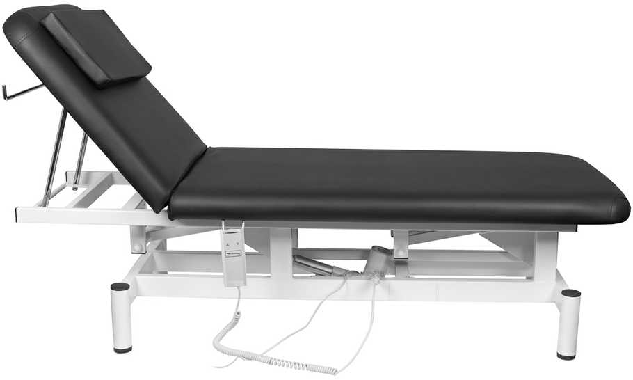 Activeshop Elektrinis masažo stalas ELECTRIC BED 1 MOTOR Juodas
