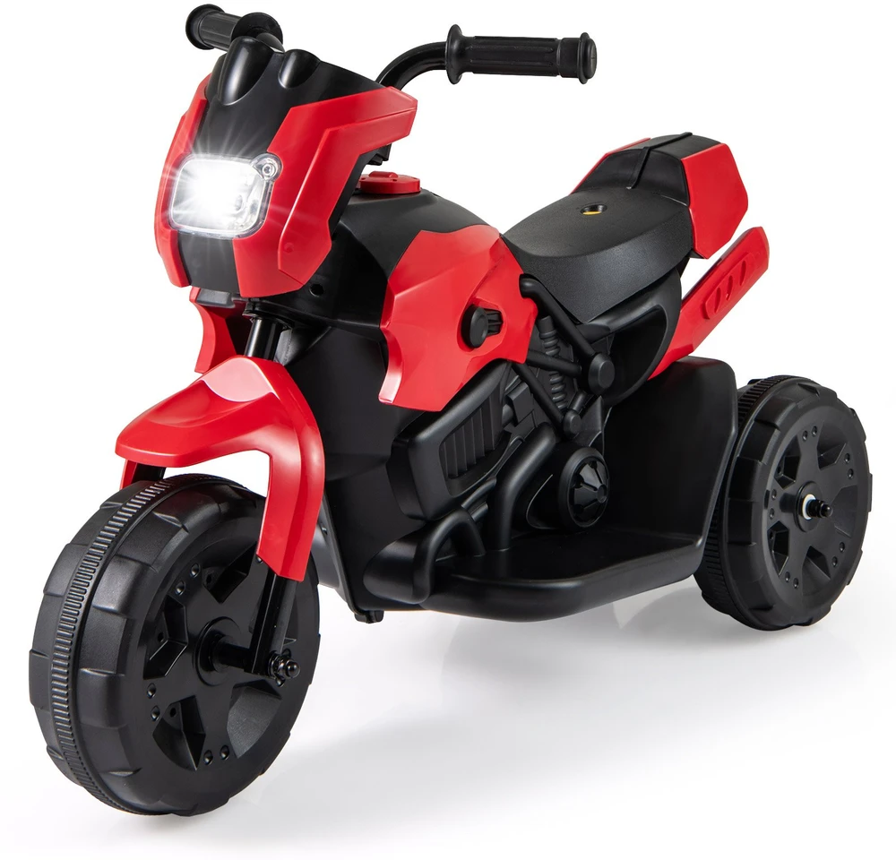 Elektrinis motociklas 6 V Raudonas