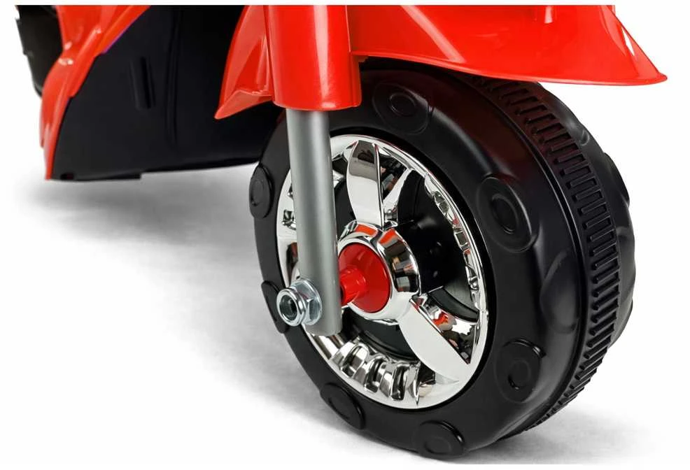 Lean Cars HC8051 raudonas akumuliatorinis motociklas