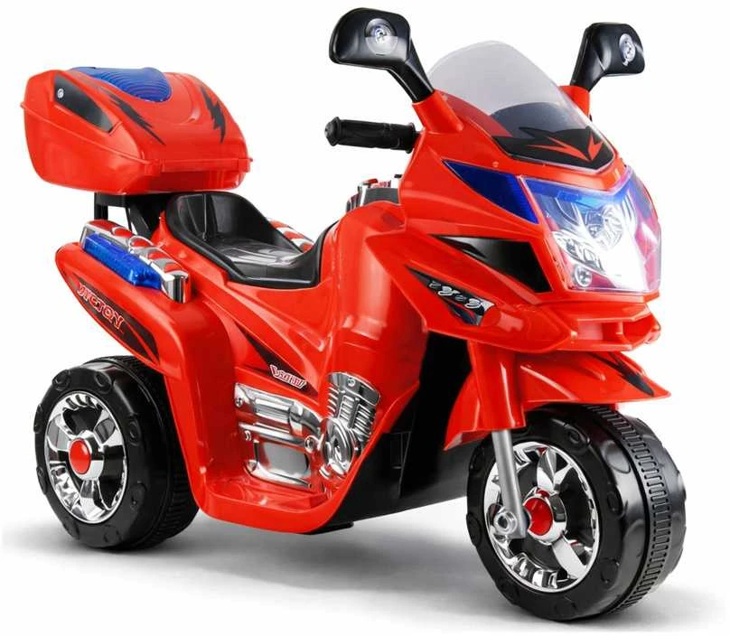 Lean Cars HC8051 raudonas akumuliatorinis motociklas