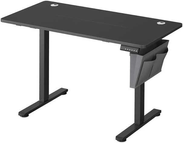 Songmics Reguliuojamo aukščio elektrinis stalas 60 x 120 x (72-120) cm