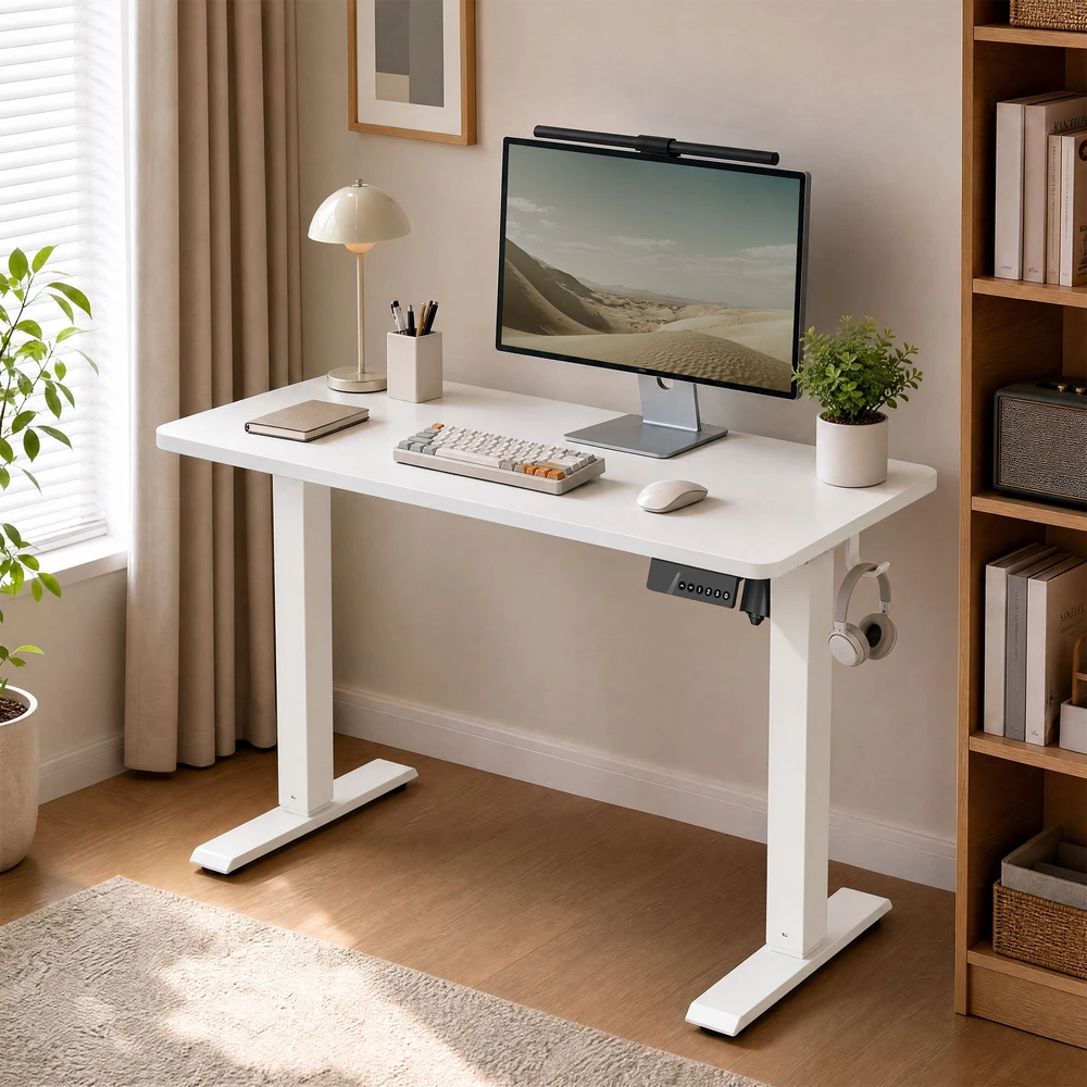 Songmics Reguliuojamo aukščio stalas 80 x 50 cm