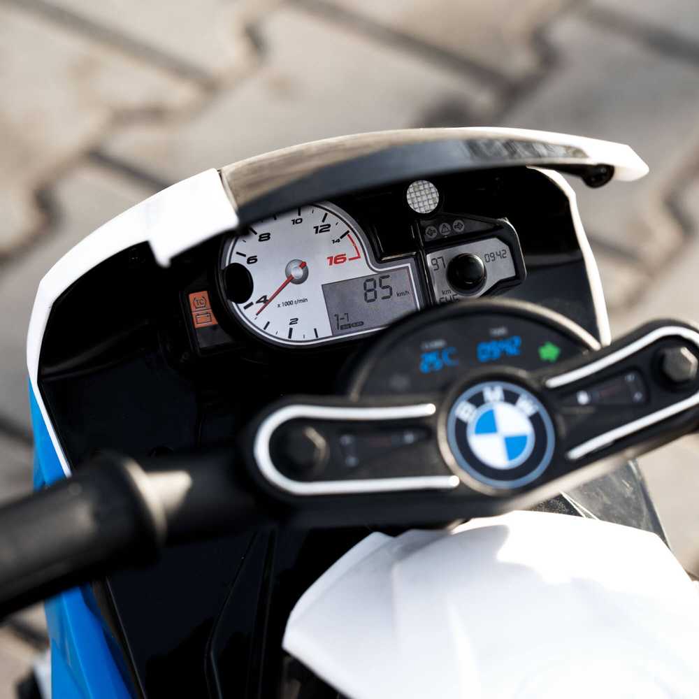 Elektrinis triratis motociklas vaikams Springos BMW S 1000 RR
