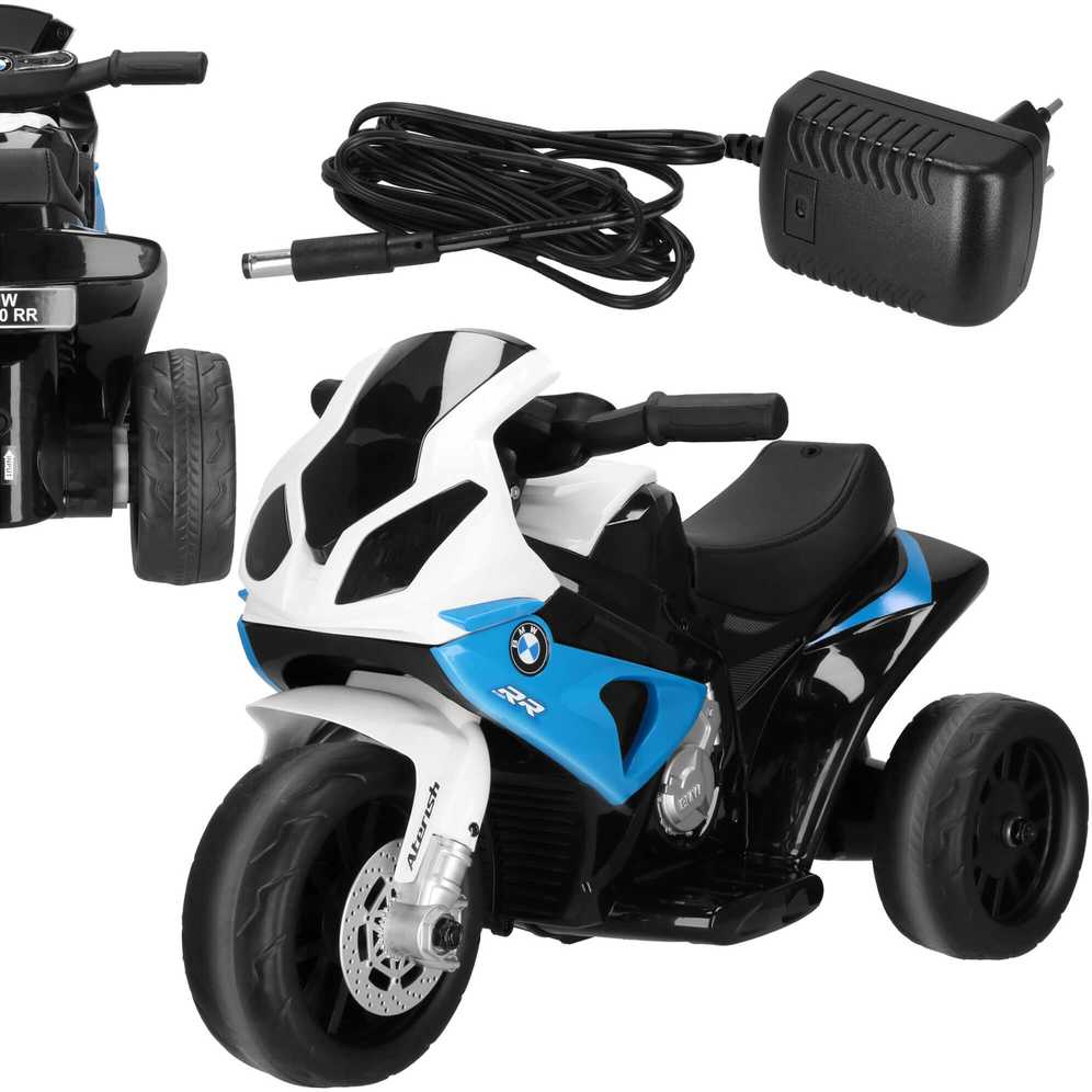 Elektrinis triratis motociklas vaikams Springos BMW S 1000 RR
