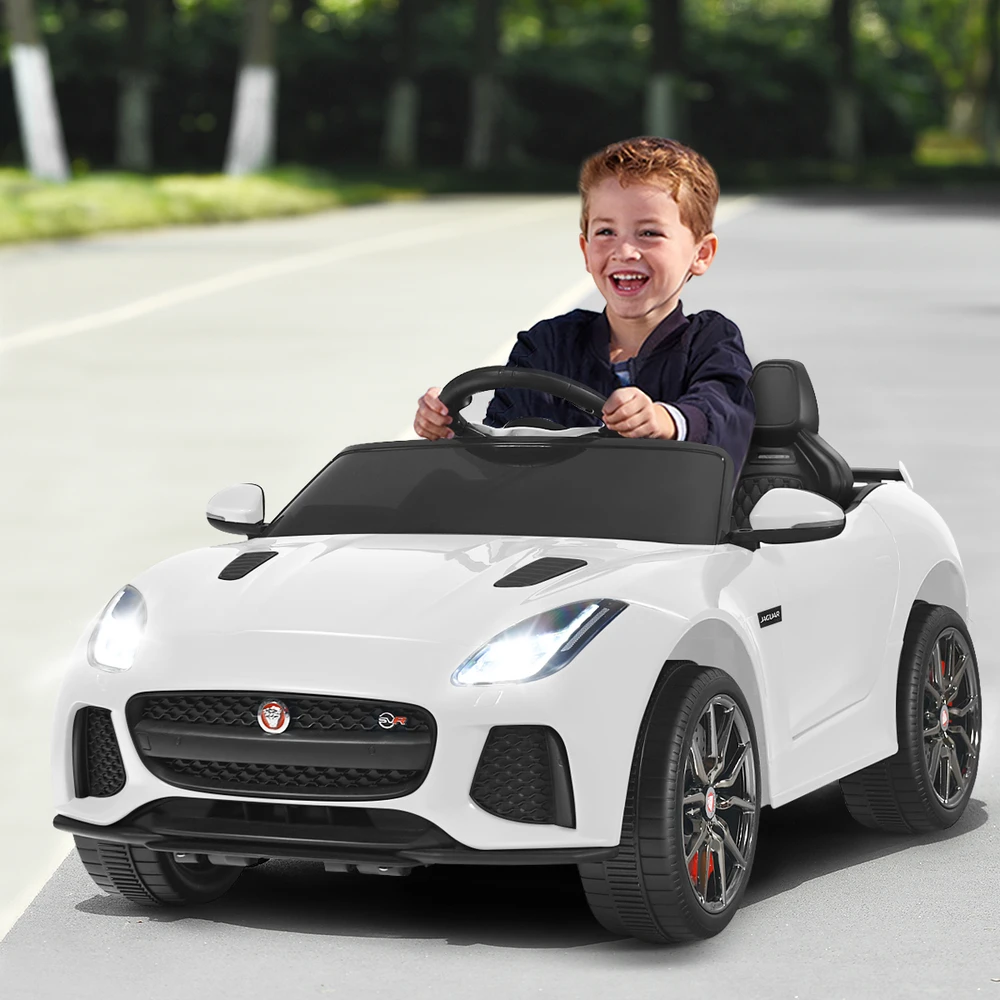 Elektrinis vaikų automobilis baltas