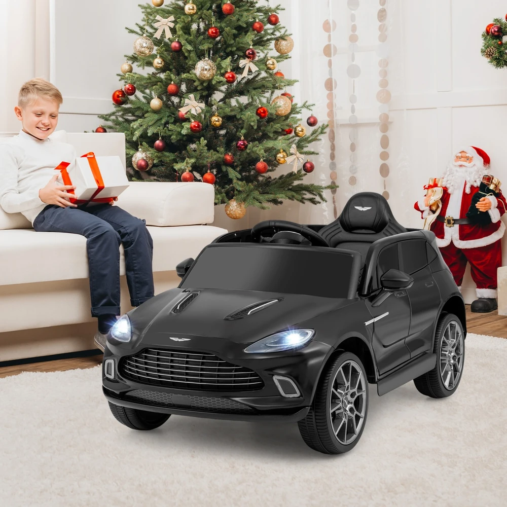 Elektrinis vaikų automobilis juodas