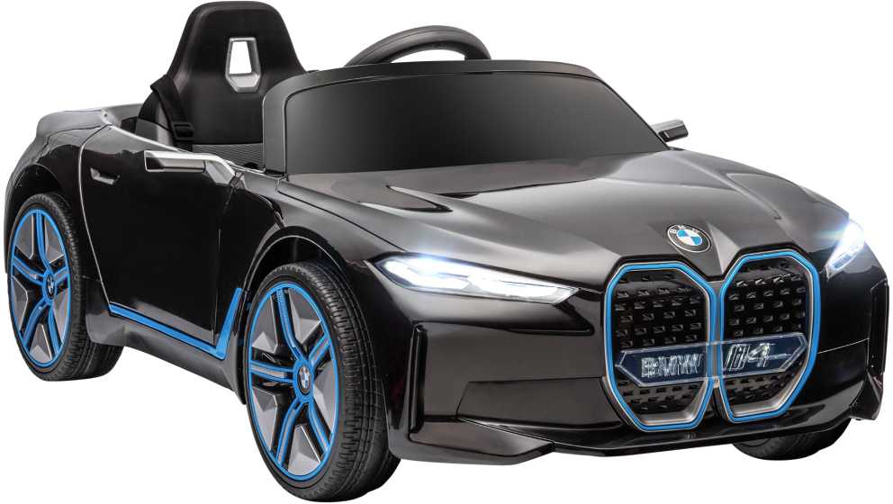 HOMCOM vaikų elektrinio automobilio nuotolinio valdymo žibintai MP3 grotuvas 3-5 km/val